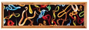 Χαλάκι Κουζίνας Snakes 18198 200x60cm Multi Seletti 60X200cm Πολυέστερ