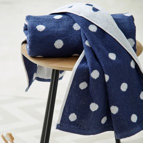 Πετσέτες Μπάνιου (Σετ 2τμχ) Palamaiki Towels Paradise 500gsm Μπλε,Λευκό