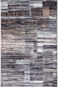 Χαλί Fanci G498D Black-Multi Βιοκαρπέτ 200X290cm
