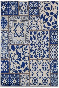 Χαλί Briar 530HFT1250 Blue-White Conceptum Hypnose 80X150cm