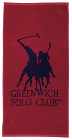 GREENWICH POLO CLUB ΠΕΤΣΕΤΑ ΓΥΜΝΑΣΤΗΡΙΟΥ 45X90 3032 ΚΟΚΚΙΝΟ, ΜΠΛΕ