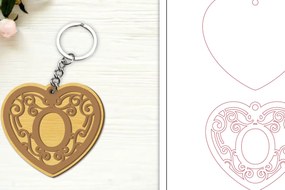 Intra απο ξύλο plywood 3mm-4mm πάχος Alphabet Keychain  Letter O Δίασταση 6x6 cm INTRAFABR-99755407
