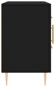 vidaXL Ντουλάπι Μαύρο 100x36x60 εκ. από Επεξεργασμένο Ξύλο