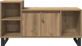 vidaXL Έπιπλο Τηλεόρασης τεχνίτης Δρυς 100x35x55 εκ Επεξεργασμένο Ξύλο
