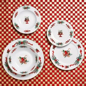 Χριστουγεννιάτικο Σερβίτσιο Σετ 20τμχ Πορσελάνης Christmas Magic CRYSPO TRIO 06.240.40