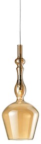Φωτιστικό Οροφής Κρεμαστό 02288-04 G9 14x40cm Amber Luma