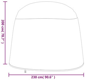 ΚΑΛΥΜΜΑΤΑ ΔΙΠΛΗΣ ΠΟΛΥΘΡΟΝΑΣ EGG 2 ΤΕΜ. Ø230X200 ΕΚ. ΎΦ.OXFORD 3203391