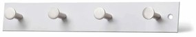 Κρεμάστρα Τοίχου 4 Θέσεων Grekon 404 White