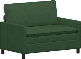 vidaXL Σετ Καναπέ 2 pcs Τζαγκουάρ Πράσινο Ύφασμα