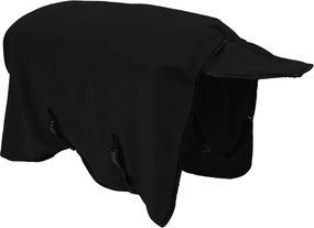 vidaXL Σαμάρι Ίππου Μαύρο Πολυεστέρας