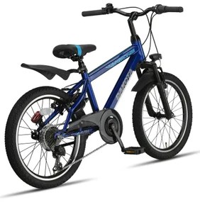 Dakota MTB 20 Inch Junior 7SP Rim Brakes Navy