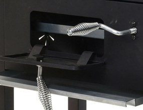 ΨΗΣΤΑΡΙΈΣ ΚΆΡΒΟΥΝΟΥ BBQ CHARCOAL MATT BLACK