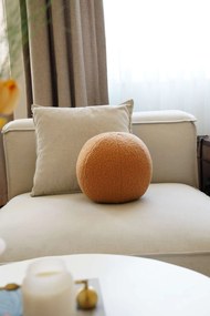 Διακοσμητικό Μαξιλάρι Καφέ TEDDY TOP 25 25x25x25