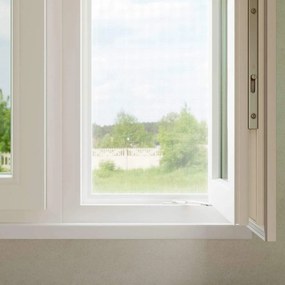 vidaXL Σίτα εντόμων Λευκό 112 x 500 cm Γυαλί-Ίνα