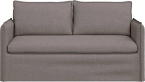vidaXL Καναπές 140cm Taupe Μέταλλο