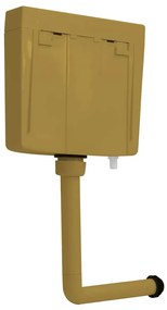 vidaXL Καζανάκι με Είσοδο Νερού από Κάτω Curry 3/6 Λίτρων