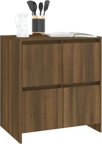 vidaXL Μπουφές Καφέ Δρυς 70x41x75 εκ. από Επεξεργασμένο Ξύλο