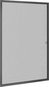 vidaXL Σήτα Εντόμων για Παράθυρα Ανθρακί 90 x 120 εκ.