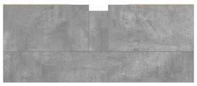 vidaXL Ντουλάπι Μπάνιου Γκρι Σκυροδέματος 80x33x60 εκ. Επεξ. Ξύλο