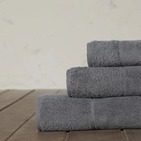 Πετσέτα Boca Grey Nima Προσώπου 50x100cm 100% Βαμβάκι