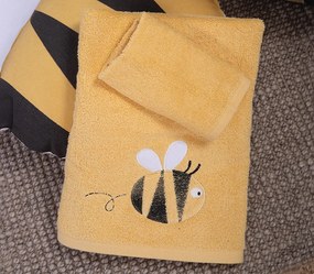 Σετ Βρεφικές Πετσέτες Bee Yellow (30x50)+(70x140) - Nef-Nef Homeware