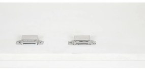 Ράφια DKD Home Decor Λευκό Μέταλλο Ξύλο από Μάνγκο 90 x 40 x 180 cm