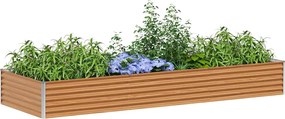 vidaXL Υπερυψωμένη Ζαρντινιέρα 290 x 100 x 36 εκ.