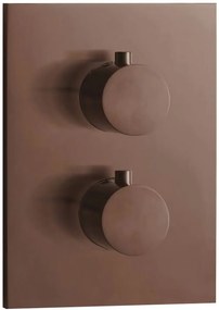 Εξωτερικά μέρη θερμοστατικής μπαταρίας 3 εξόδων Herzbach DESIGN iX-Xalkino