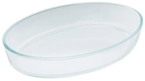 Estia Ταψί Crystal Γυάλινο Πυρίμαχο Οβάλ 40x27x7cm 4lt 01-10645