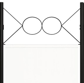 vidaXL Διαχωριστικό Δωματίου με 6 Πάνελ Λευκό 240 x 180 εκ.