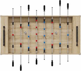vidaXL Τραπέζι Φουτμπολ Δρύς Sonoma 125 x 60,5 x 80 εκ.