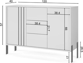Μπουφές Polo-Φυσικό
