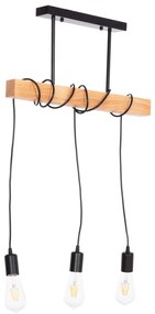 ΦΩΤΙΣΤΙΚΟ ΟΡΟΦΗΣ 3-ΦΩΤΟ VOLKS HM4658 ΜΕΤΑΛΛΟ-ΞΥΛΟ 49,5x5x134,5Υεκ.