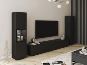 Σύνθεση σαλονιού Berlin III-Μαύρο