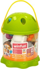Σετ Ζώα Της Φάρμας Winfun Πλαστική ύλη 10 Τεμάχια 6 x 5,5 x 5 cm (x6)