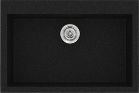 Sanitec Classic 338 (70×50) - Γρανιτένιος νεροχύτης - Metallic SPACE