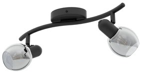 Φωτιστικό Σποτ Eglo 98625 POLLICA Μαύρο Ματ (Black Mat)