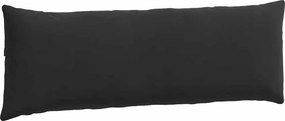 vidaXL Μαξιλάρι Καναπέ 2 τμχ. Βελούδο Μαύρο 120 x 40 cm