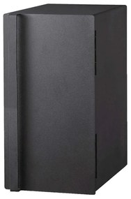 Ψωμιέρα Μεταλλική Tower Slim YMZK5681 22x34,5x41cm Black Yamazaki Ανοξείδωτο Ατσάλι