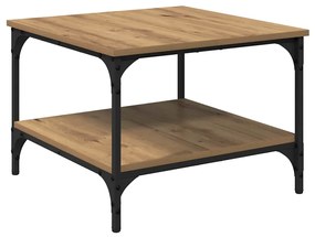 vidaXL Τραπεζάκι σαλονιού Artisan Oak 55 x 55 x 40 cm