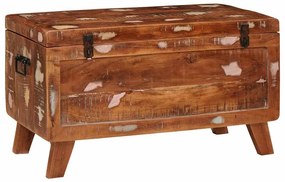 vidaXL Κουτί αποθήκευσης 70 x 35 x 40 εκ. Μασίφ ανακυκλωμένο ξύλο