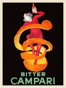 Αναπαραγωγή Bitter Campari (Vintage Bar Ad) - Leonetto Cappiello, (30 x 40 cm)