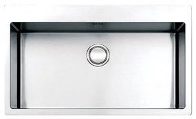 Apell Linear Plus LNP77 77x51 cm Inox Λείος Ένθετος Νεροχύτης