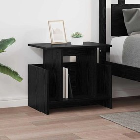 vidaXL Βάση TV Μαύρη Οξυά 50 x 35 x 45 cm Επεξεργασμένο ξύλο