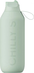 Μπουκάλι Θερμός 500ml Chilly's Series 2 Flip Lichen Green
