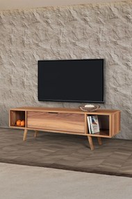 Έπιπλο Τηλεόρασης Καρυδί FUNUFAN 160x35x18