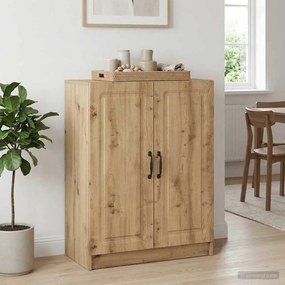 vidaXL Πλαϊνό γραφείο Artisan Δρυς 66 x 34,5 x 87 εκ.
