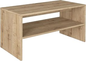 Τραπεζάκι σαλονιού Eleva Megapap χρώμα sapphire oak 90x44,6x46,4εκ.