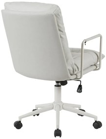 Καρέκλα γραφείου διευθυντη Kreno pakoworld PES γκρι 56x67x89-97εκ