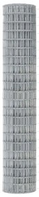 vidaXL Τεντώτο με στήριγμα Ασημί 1,4 x 10 m Ατσάλι